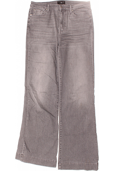 Bootcut Dámské Džíny Šedé Vel. 30