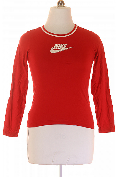 Nike Sportovní Dámské Tričko Červené Vel. L