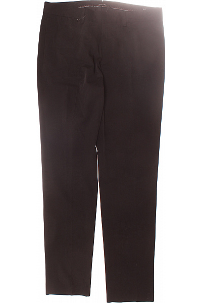 MANGO Společenské Pánské Kalhoty Černé