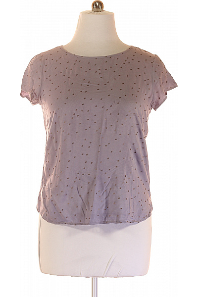 Vzorovaná  Halenka Fialová VERO MODA Vel. L