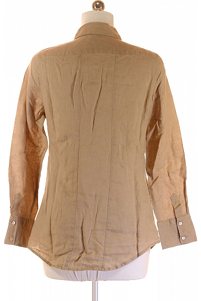 REPEAT Cashmere Dámská Košile Lněná Béžová Vel. 42