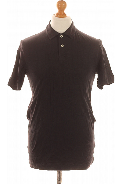 Pánské Tričko s Límečkem Černé Marc O´Polo Vel. M | Marc O´Polo | obrázek 2