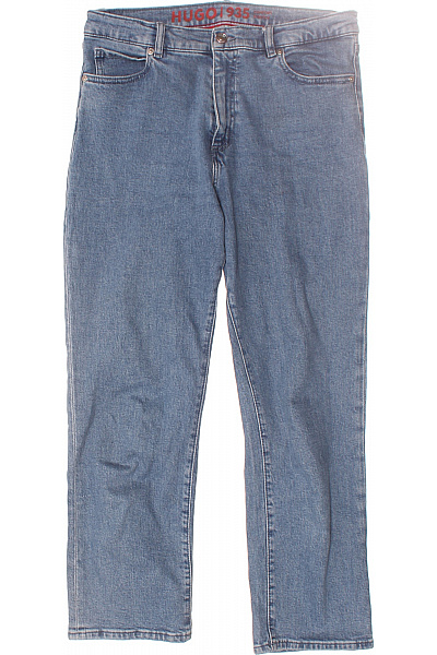 Boyfriend Dámské Džíny Modré Hugo Boss Second Hand Vel. 29/32