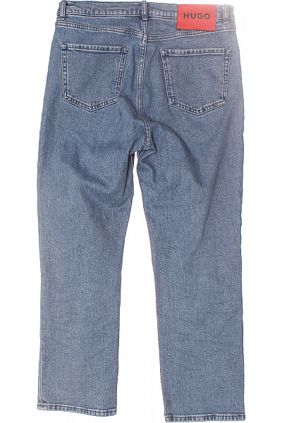 Boyfriend Dámské Džíny Modré Hugo Boss Second hand Vel. 29/32