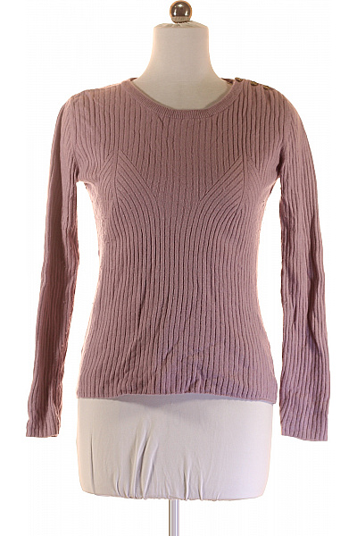 Dámský Pulovr Fialový Love Stories Vel. M