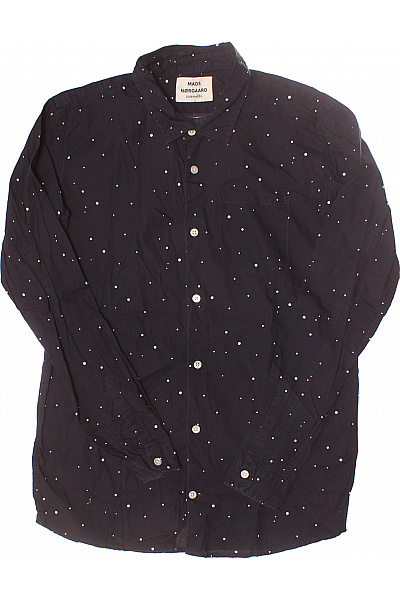 Pánská Košile Modrá Mads Norgaard