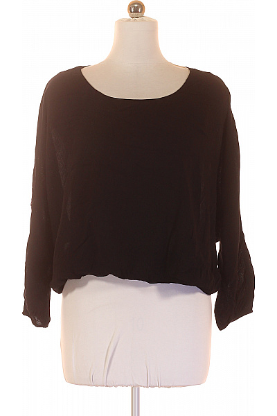 MANGO  Halenka Jednobarevná Černá Vel. ONE SIZE