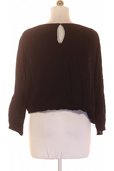 MANGO  Halenka Jednobarevná Černá Vel. ONE SIZE