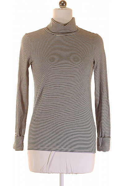 Esprit Dámské Tričko Černobílý Second hand Vel. M