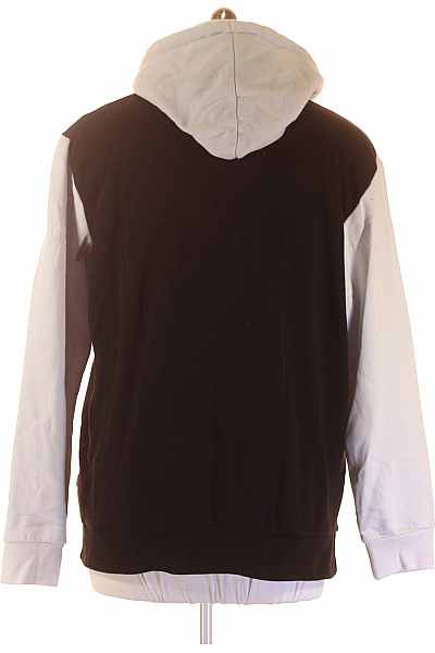 Pánská Mikina Bez Zapínání Černobílá JACK & JONES Vel. XXL
