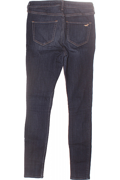 Dámské úzké Modré Hollister Second hand Vel. 27/28