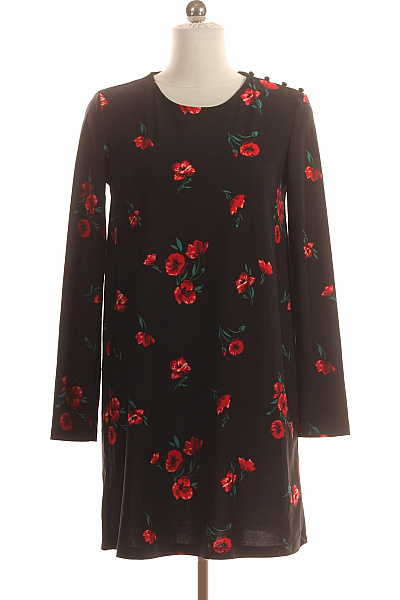 Šaty Černé MANGO Second hand Vel. S