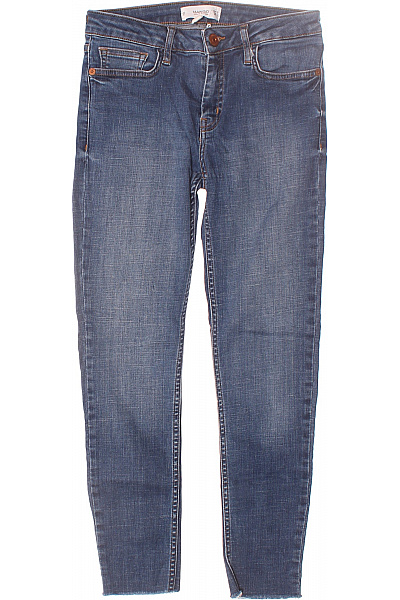 Dámské Džíny Modré MANGO Second Hand Vel. 36