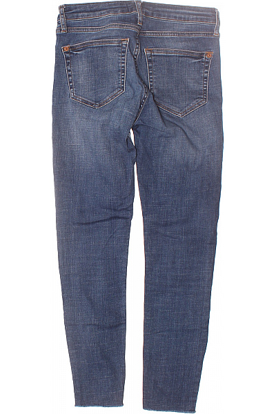 Dámské Džíny Modré MANGO Second hand Vel. 36