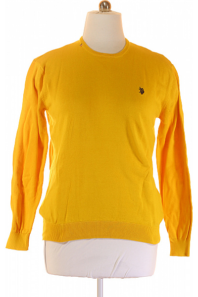 Pánský Svetr Žlutý U.S.POLO ASSN. Vel. XL