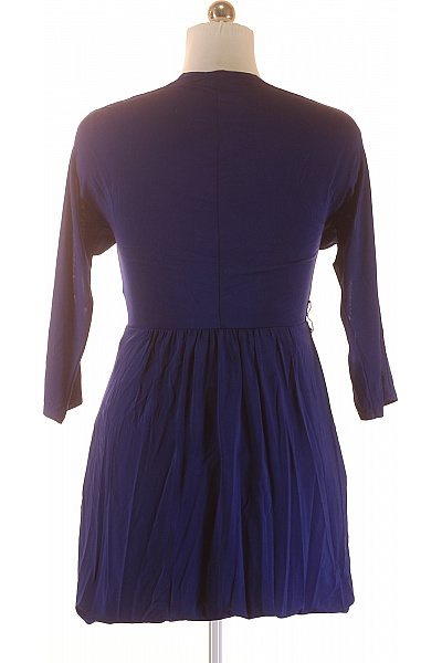 Šaty Hedvábné Modré Marella Second hand Vel. L