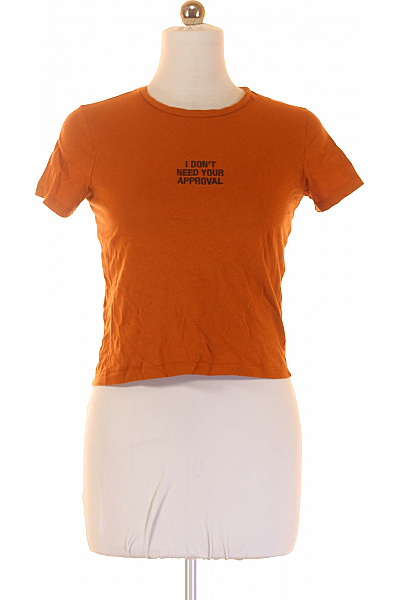 MANGO Dámské Tričko Hnědé Vel. M