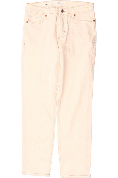 MANGO Dámské Džíny Béžové Vel. 36