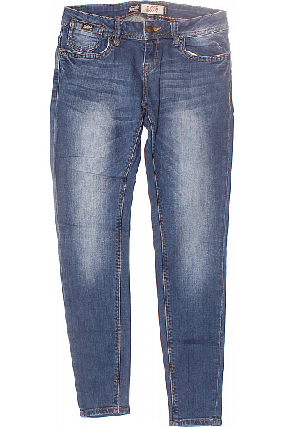 Dámské Džíny Modré SUPERDRY Second Hand Vel. 26/30