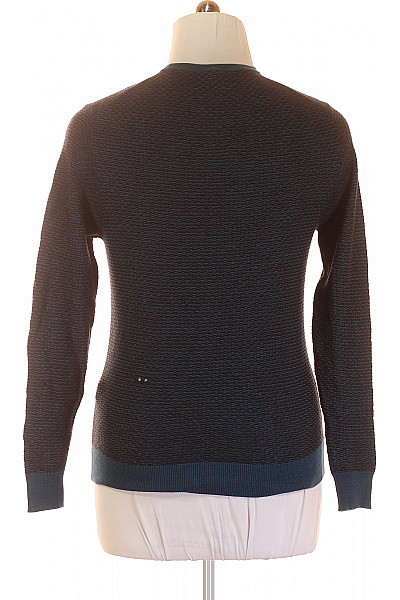 Pánský Pulovr Vlněný Zelený Vel. M