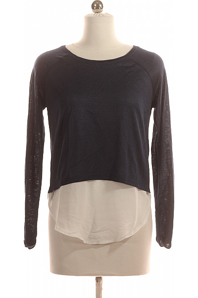  Halenka Jednobarevná Modrá VILA Vel. S | VILA | obrázek 2