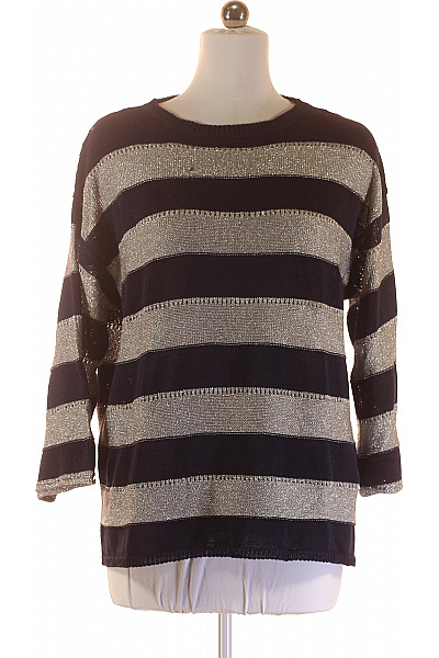 Dámský Svetr Modrý MARINA RINALDI Vel. M