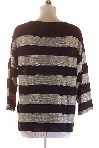 Dámský Svetr Modrý MARINA RINALDI Vel. M