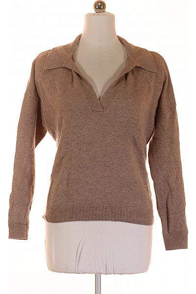 S.OLIVER Dámský Svetr Vlněný Béžový Second Hand Vel. 42