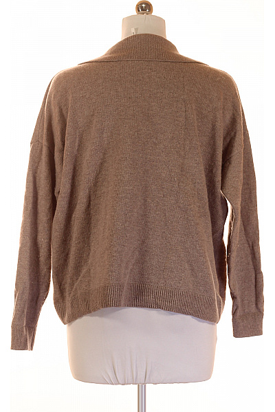 S.OLIVER Dámský Svetr Vlněný Béžový Second hand Vel. 42