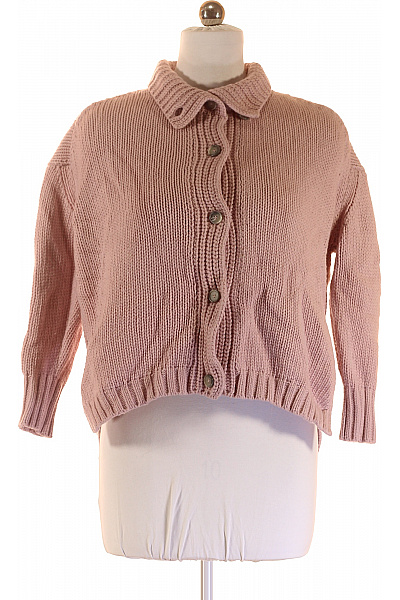 Van Laack Dámský Cardigan Vlněný Růžový