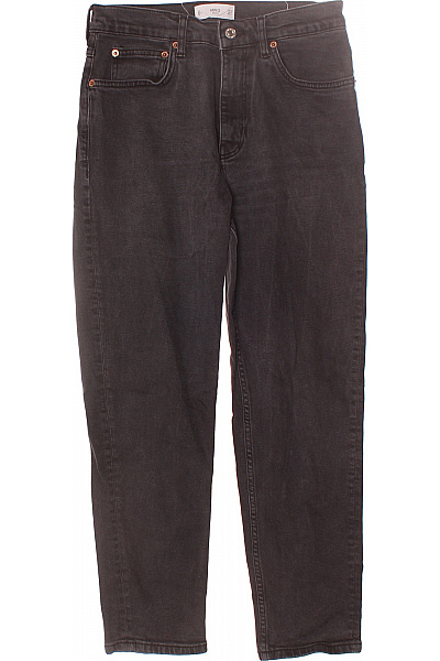 MANGO Dámské Džíny Šedé Vel. 38