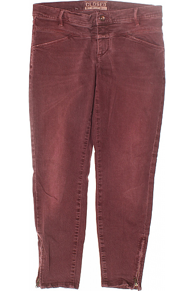 CLOSED Dámské Džíny Vínová Vel. 28