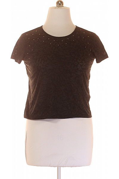 Dámské Tričko Šedé PIECES Vel. L