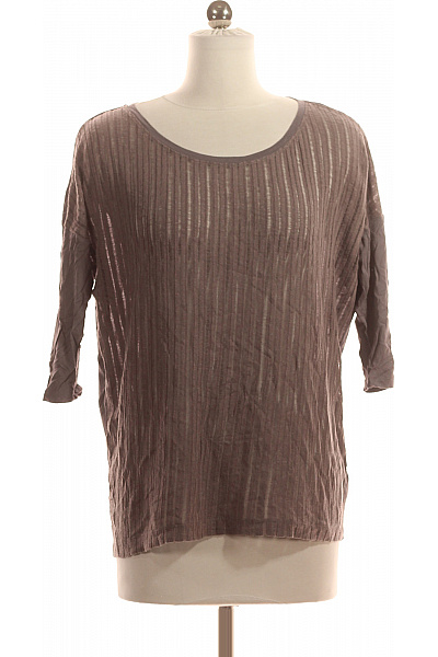 Vzorovaná  Halenka Hnědá Esprit Second hand Vel. XS