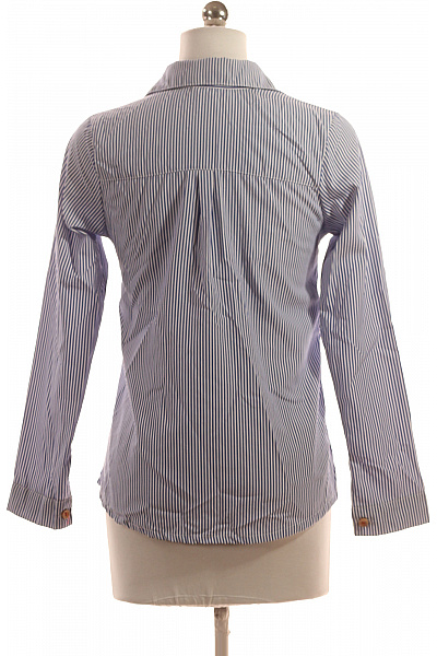 Dámská Košile Modrá MANGO Second hand Vel. S