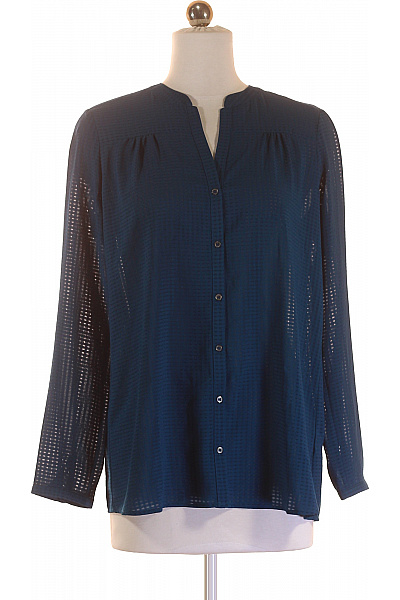 Vzorovaná Dámská Košile Modrá Esprit Second hand Vel. 36