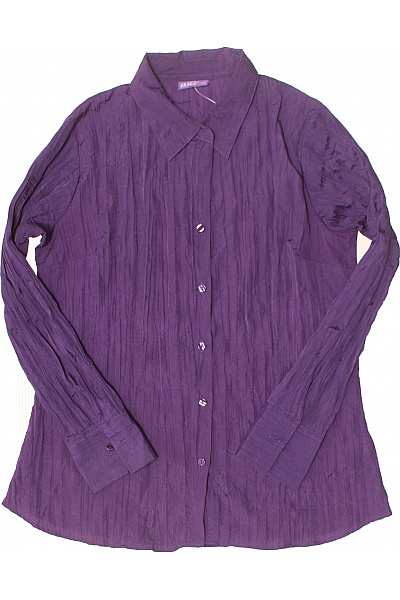 Okay Dámská fialová košile dlouhý rukáv elegantní nemačkavá Vel. 42 | Okay | obrázek 2