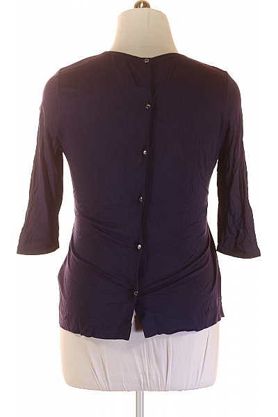 Vzorovaná  Halenka Fialová TOMMY HILFIGER Second hand Vel. L | TOMMY HILFIGER | obrázek 3