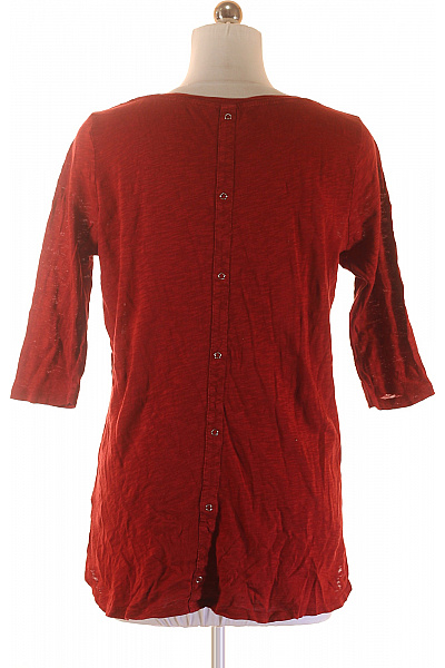 Jednoduché Dámské Tričko Červené ONLY Vel. M