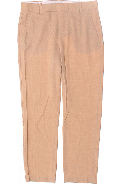 Společenské Pánské Kalhoty Béžové MANGO Vel. 36