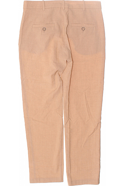 Společenské Pánské Kalhoty Béžové MANGO Vel. 36