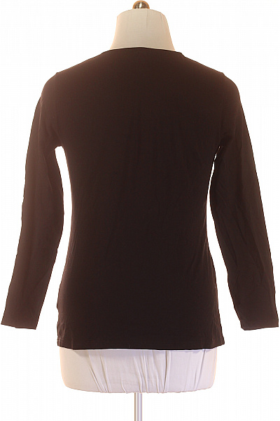 Jednoduché Dámské Tričko Černé Street One Vel. 44