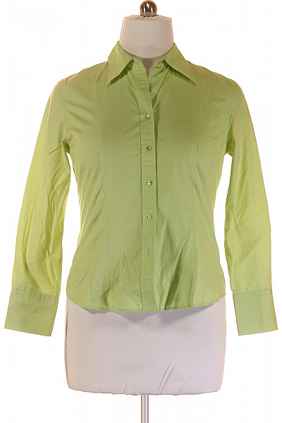 ANN TAYLOR Společenská Dámská Košile Zelená Vel. L | ANN TAYLOR | obrázek 2