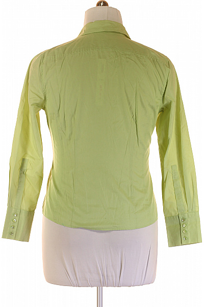 ANN TAYLOR Společenská Dámská Košile Zelená Vel. L | ANN TAYLOR | obrázek 3