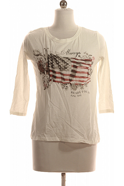 Bershka Dámské Tričko Bílé Vel. S | Bershka | obrázek 2