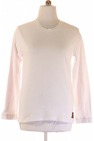 Jednoduché Pánské Tričko Bílé Vel. L