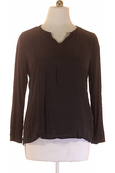 Street One Jednoduché Dámské Tričko Cupro Černé Vel.  44 | Street One | obrázek 2