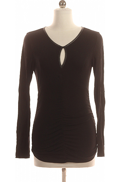  Halenka Jednobarevná Černá MORGAN Vel. S