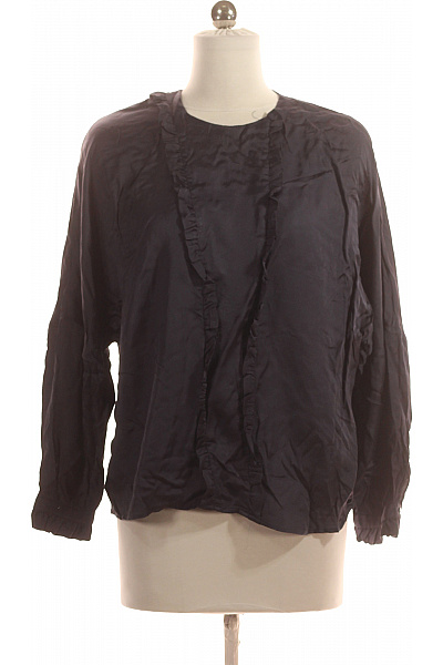 Společenská  Halenka Modrá ZARA Vel. S | ZARA | obrázek 2