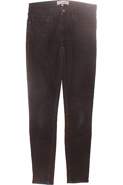 MANGO Dámské úzké Černé Second Hand Vel. 34